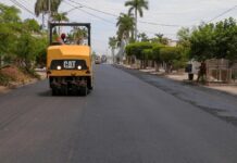 SUPERVISA LAMARQUE CANO OBRAS PARA EL RESCATE DE VIALIDADES EN CAJEME