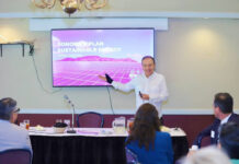 Promueve Gobernador Durazo Plan Sonora ante líderes empresariales y autoridades de Tribus originarias de Arizona