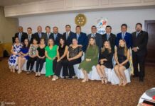 El Club Rotario Obregón Sur realizó la toma de protesta de la mesa directiva 2024-2025, encabezado por el presidente del club, el Lic. Luis Carlos Salas Arellanes.