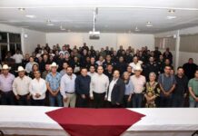 Refrenda Secretaría de Seguridad Pública atención y estímulos a corporaciones municipales