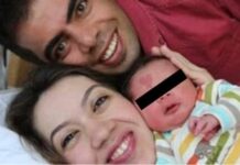 NACIÓ CON UN CORAZÓN EN LA FRENTE; LO LLAMAN «EL NIÑO AMOR».