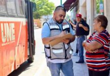 Verifica Contraloría Sonora sistema de transporte público y centros de credencialización