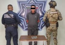 DETIENE SSPM A SUJETO CON DROGA EN LA NUEVA GALICIA