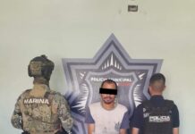 CAPTURA SSPM A HOMBRE CON ARMA PUNZOCORTANTE