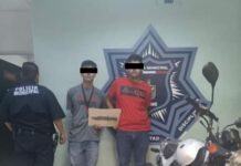 DETIENE SSPM EN PATRULLAJES PREVENTIVOS A 4 PRESUNTOS POR ROBO Y OTROS DELITOS