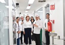 Supervisa Gobernador Durazo avance de Centro de Mezclas en Clínica 14 del IMSS