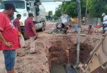 SE INICIA REVISIÓN DE COLECTOR DE LA COLONIA LIBERTAD CON GEORADAR