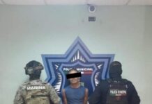 *APREHENDE SSPM EN RECORRIDOS NOCTURNOS A HOMBRE CON CRISTAL*