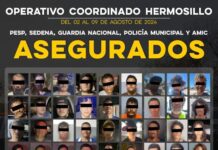 Operativos coordinados en Hermosillo dan resultados: SSP