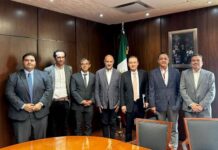 Trabaja Gobernador Durazo en nuevos proyectos de infraestructura con SICT.