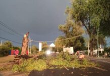 AVISO DE PROTECCIÓN CIVIL POR LAS LLUVIAS DE HOY EN CIUDAD OBREGÓN