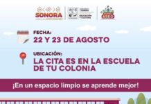 Invita SEC Sonora a participar en la jornada de limpieza escolar «Pilas con el aseo»