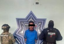 POLICÍA MUNICIPAL CAPTURA A HOMBRE CON ENVOLTORIOS DE CRISTAL