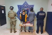 CAPTURA CORPORACIÓN POLICIAL A 3 POR ROBO A COMERCIO
