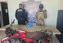 *SSPM Y MARINA SACAN DE LAS CALLES MÁS DE 200 DOSIS DE MARIHUANA Y CRISTAL*