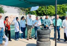 EN LUCHA CONTRA ARBOVIROSIS PONEN EN MARCHA CAMPAÑA CAJEME MÁS LIMPIO LLANTATÓN 2024*