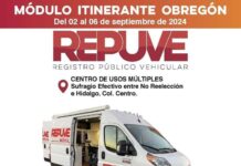 *Acerca SSP módulo itinerante de Repuve a Cajeme