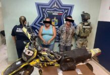 CAPTURA POLICÍA MUNICIPAL A DOS POR DELITO CONTRA LA SALUD