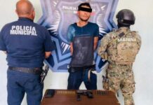 CAPTURA POLICÍA MUNICIPAL EN OPERATIVO A HOMBRE ARMADO*