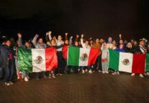 Arranca la Semana México en Canadá con la iluminación de las Cataratas del Niágara de verde, blanco y rojo