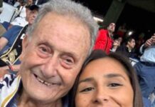 Joven cumple el sueño de su abuelito y lo lleva al estadio del Real Madrid.