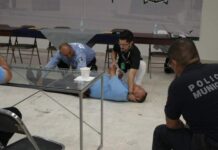 CAPACITAN A AGENTES DE LA SSPM SOBRE PRIMEROS AUXILIOS A MENORES*