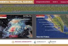 COMUNICADO PROTECCIÓN CIVIL MUNICIPAL* *AL MOMENTO 17:50 HORAS