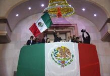 ENCABEZA ALCALDE LAMARQUE CANO CEREMONIA 214 DEL GRITO DE INDEPENDENCIA