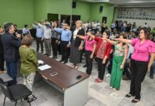 TOMA PROTESTA PRESIDENTE MUNICIPAL A TITULARES DE DIVERSAS SECRETARÍAS Y DIRECCIONES