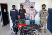 RECUPERA SSPM AUTOMÓVIL Y MOTOCICLETA ROBADOS, HAY DOS DETENIDOS