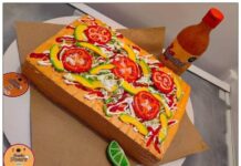 Crean pastel en forma de “duro preparado”