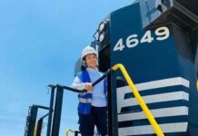 Conoce a Michelle, la primera joven zacatecana que conduce locomotoras.
