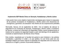 Implementa SSP Mando Único en Sonoyta, Huatabampo y Benito Juárez