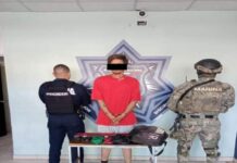 CAPTURA POLICÍA MUNICIPAL A HOMBRE POR ROBO A CASA HABITACIÓN