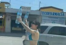 «LadyAguas» se vuelve tendencia tras emprender negocio.