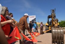 DA LAMARQUE CANO BANDERAZO A OBRA DE PAVIMENTACIÓN Y REHABILITACIÓN DE COLECTOR SANITARIO EN PRADOS DEL TEPEYAC
