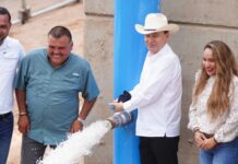 Lleva Gobernador Durazo agua a comunidades que nunca habían tenido acceso*