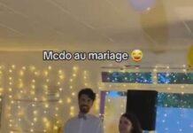 Pareja cambia el catering de su boda por hamburguesas de McDonald’s.