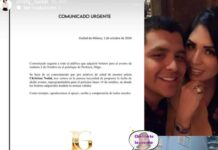 La mamá de Christian Nodal reacciona a la hospitalización de su hijo