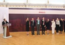 La Mtra. Celida López, rindió protesta ante nuestro gobernador Alfonso Durazo, como nueva titular de la Sagarhpa.