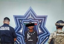 CAPTURA SSPM EN PERSECUCIÓN A 2 SUJETOS ARMADOS