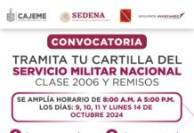 AMPLIARÁN HORARIO PARA EL TRÁMITE DE LA CARTILLA DEL SMN CLASE 2006 Y REMISOS