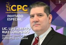 ¡Este sábado 12 de octubre estará en el cpc el Lic. Luis Alberto Ruiz Coronado, Director General del OOMAPAS de Cajeme!
