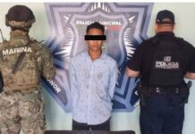 DETIENE LA POLICÍA MUNICIPAL A SUJETO POR DELITO CONTRA LA SALUD
