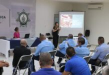 IMPARTEN PLÁTICA SOBRE LAS BASES DE NUTRICIÓN A POLICÍAS MUNICIPALES*