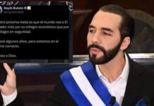 Nayib Bukele en redes sociales