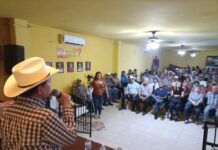Diputado Raúl ‘El Pollo’ Castelo se reúne con ejidatarios del Valle del Yaqui ante la crisis de sequía
