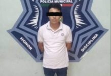 POR PRESUNTA VIOLENCIA FAMILIAR DETIENE SSPM A DOS ESTE FIN DE SEMANA