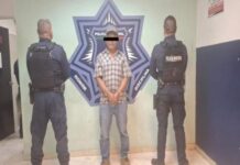 DETIENE UMAV A SUJETO POR VIOLENCIA FAMILIAR