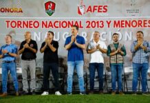 SONORA SEDE DE TORNEO NACIONAL DE FUTBOL VARONIL 2013 Y MENORES